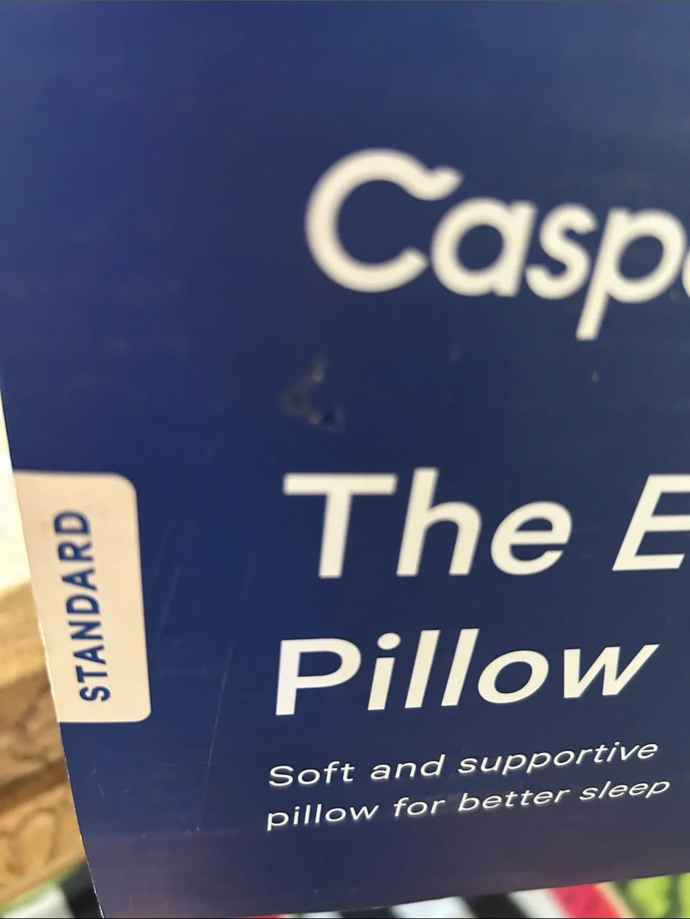Casper Standard Pillow in White - Soft Support Better Sleep $67.50 on Amazon